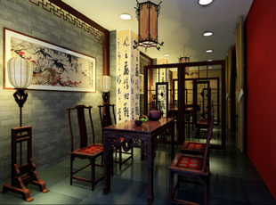 中式茶樓裝修更香茶樓設(shè)計案例